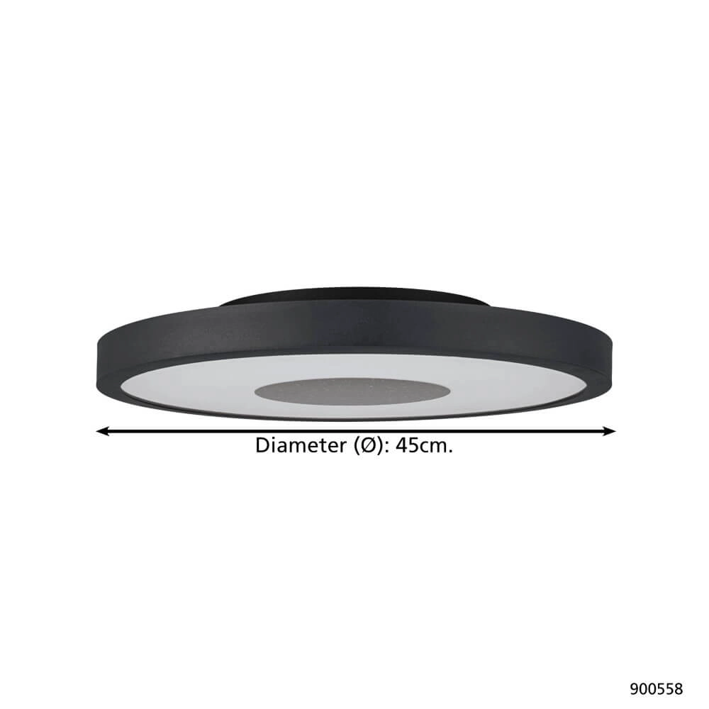 Modern ceiling lamp Marmorata Ø 45cm Eglo 9008606244614