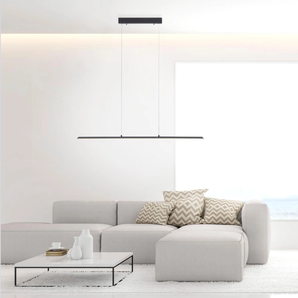 Design hanging lamp Pure Lite 100cm anthracite Paul Neuhaus 4012248344873