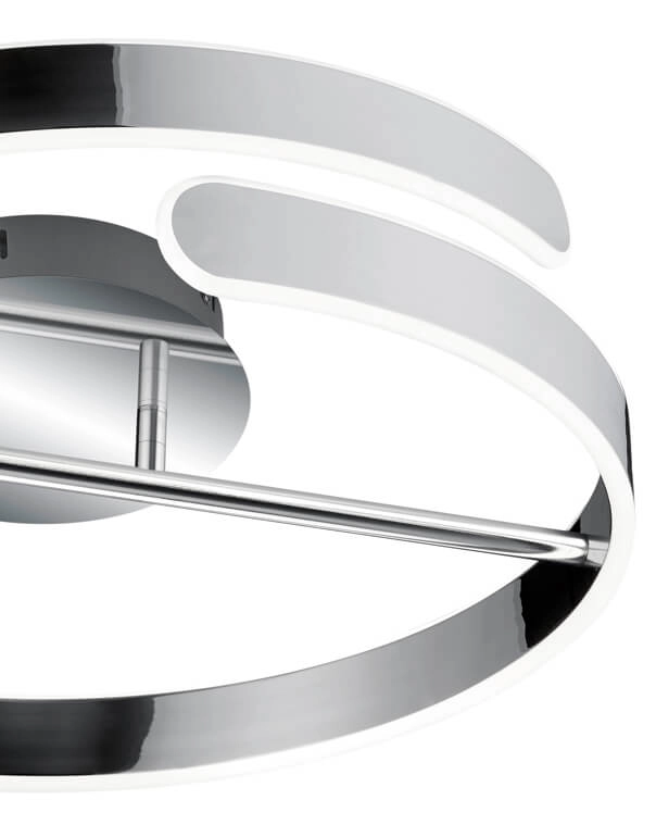 LED ceiling lamp Parma chrome Trio 4017807525663