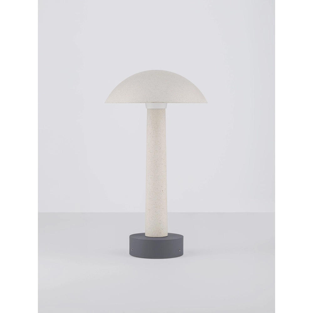 Round garden lamp Tura white 35cm Lyora 5212017471536