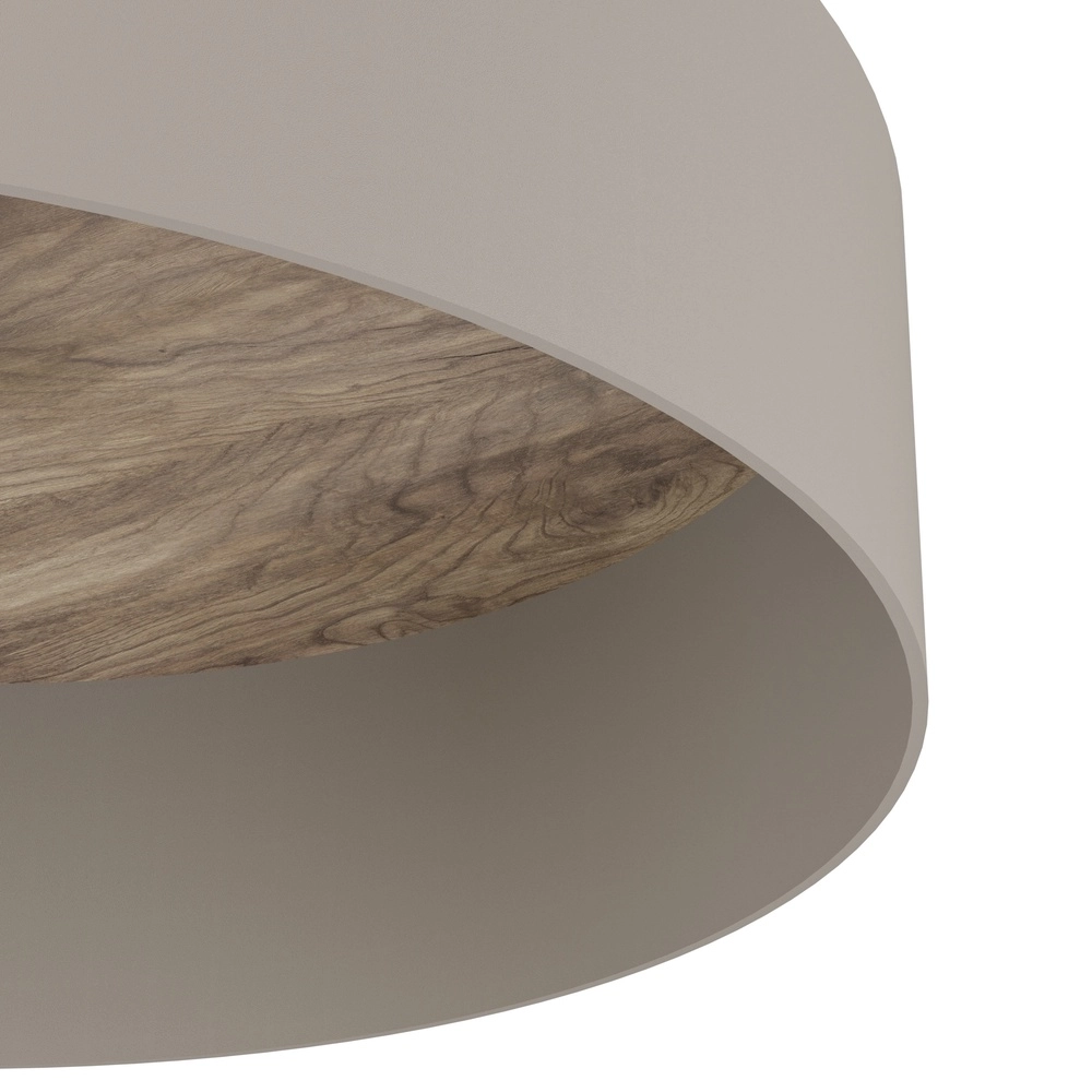 Scandinavian ceiling lamp Duaia Ø 42cm - sand Eglo 9008606269136