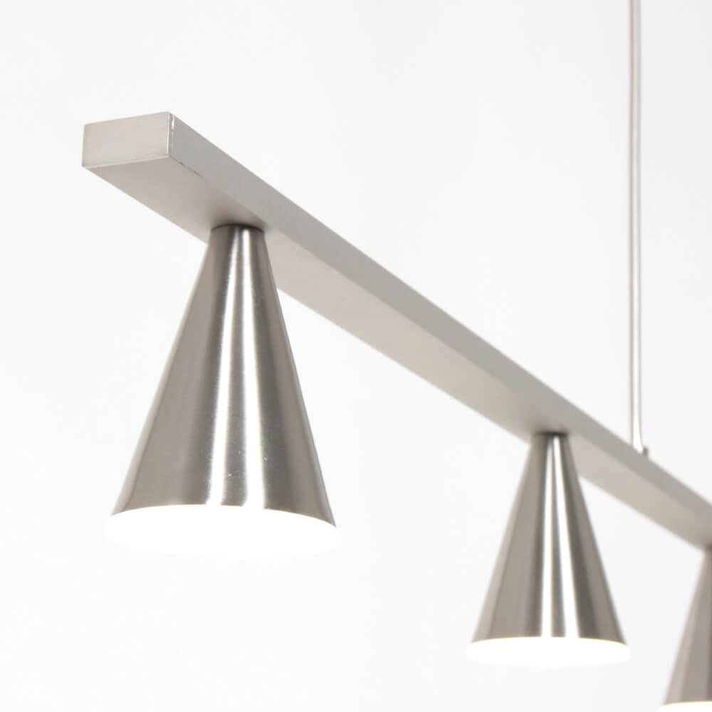 Design pendant lamp Vortex 120cm - Stainless steel Steinhauer 8712746135459