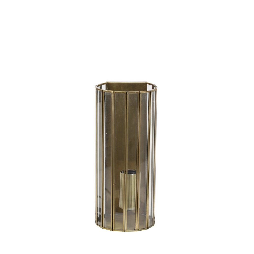 Industrial wall lamp StroBy bronze 30.5cm Light & Living 8717807262266