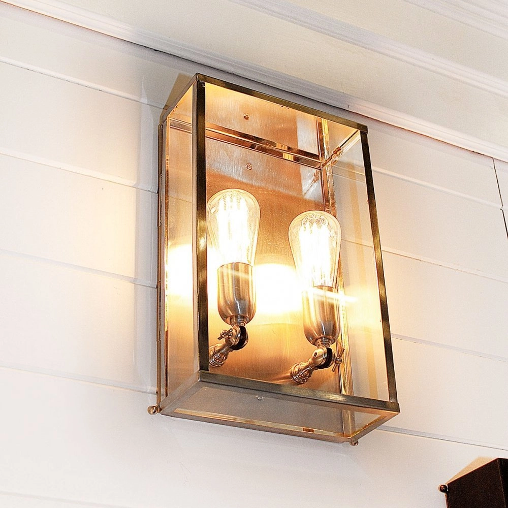Authentic outdoor lamp Vitrine 2L Large Wall lamp