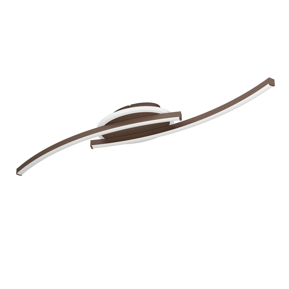 Ceiling lamp Lungolago LED - bronze - round