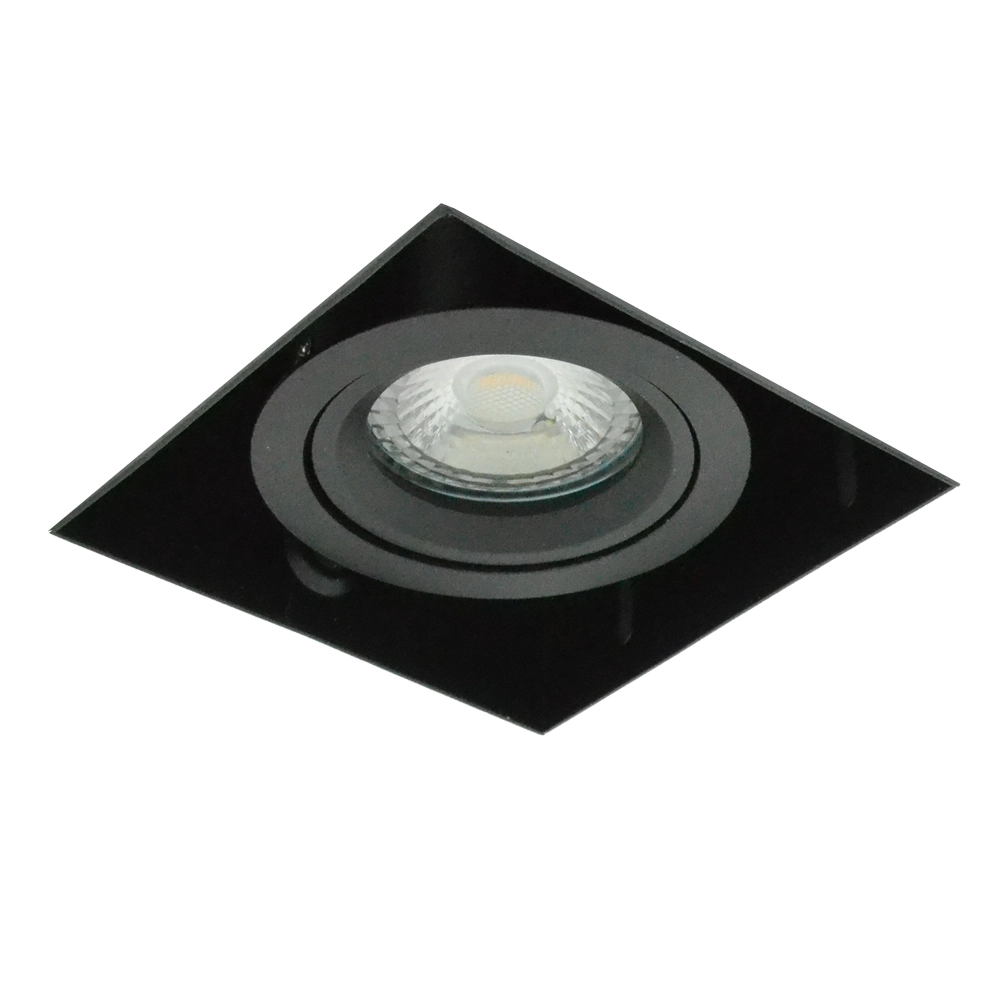 Trimless recessed spotlight Sablons black