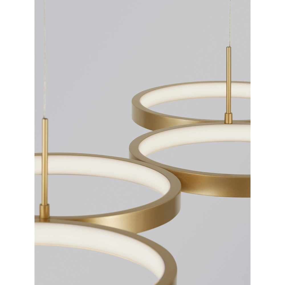 Modern pendant lamp Magnus gold 84cm Lyora 5212017433190