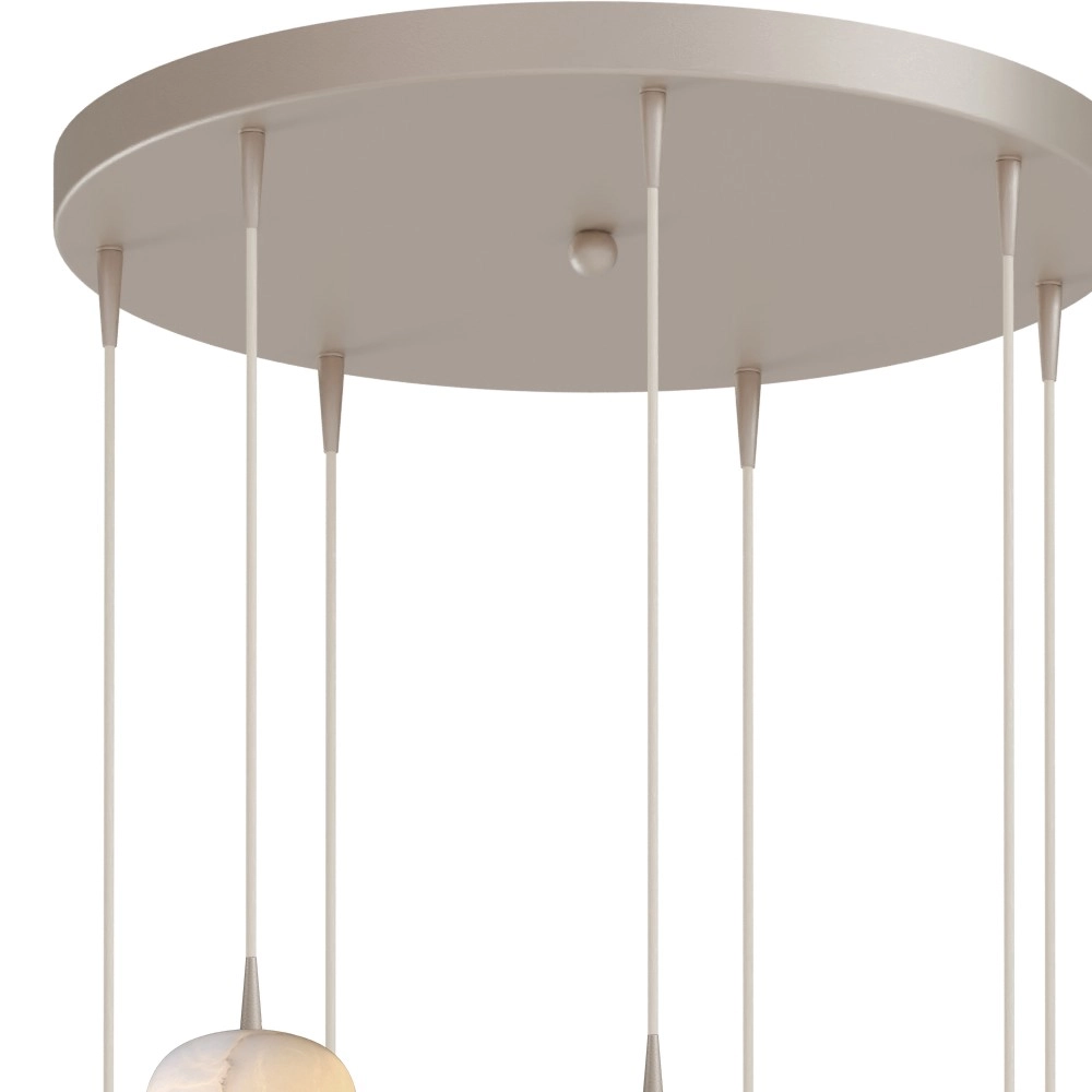 Design pendant lamp Alta 7-light beige terra Masterlight 8718121438306
