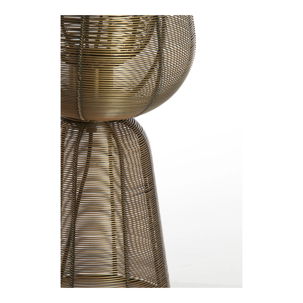 Table lamp Aboso copper bronze Ø 18cm Light & Living 8717807701512
