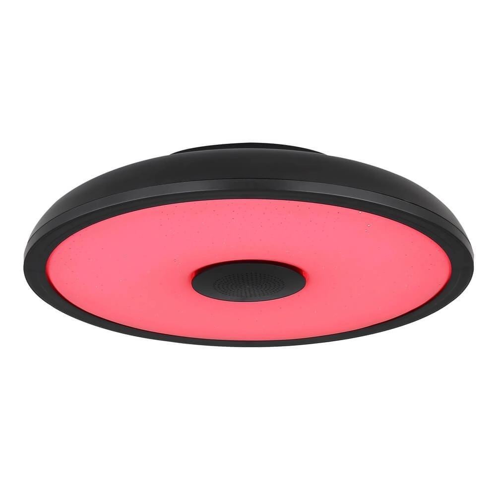 Black ceiling light Raffy Ø 28cm Globo 9007371418848
