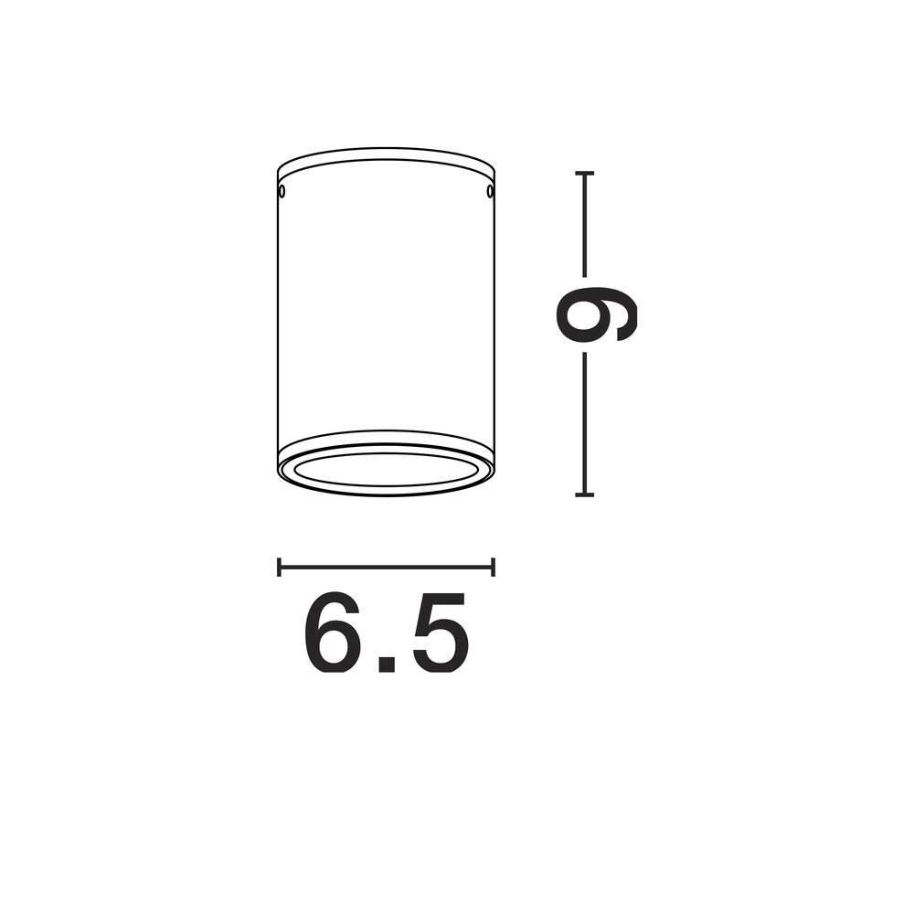 Ceiling spotlight Lumina 6W white Lyora 5212017453891