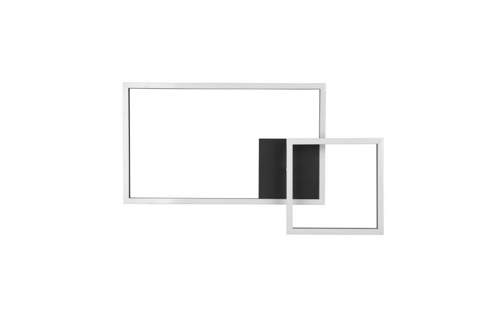 Black ceiling lamp Padella led Trio 4017807521832