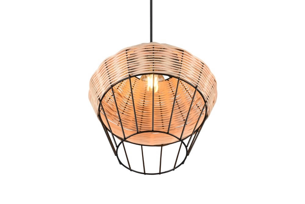 Hanging lamp Borka rattan Trio 4017807556780