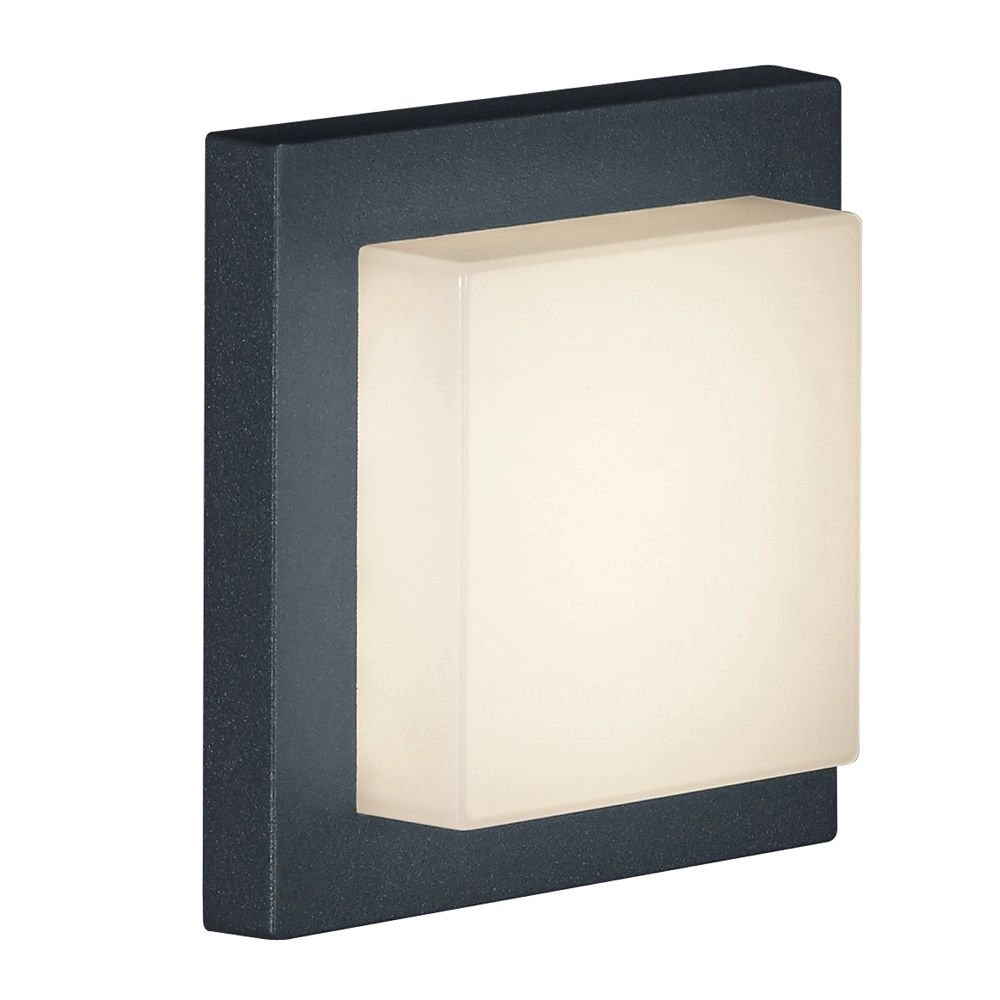 LED porch light Hondo 14cm anthracite Trio 4017807259131