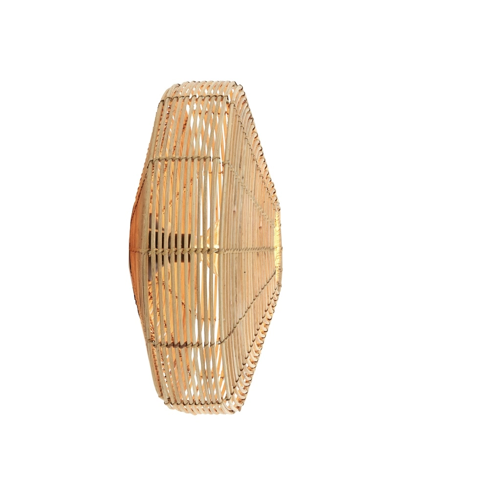 Rattan wall lamp Mataka Ø 51cm Light & Living 8717807338770