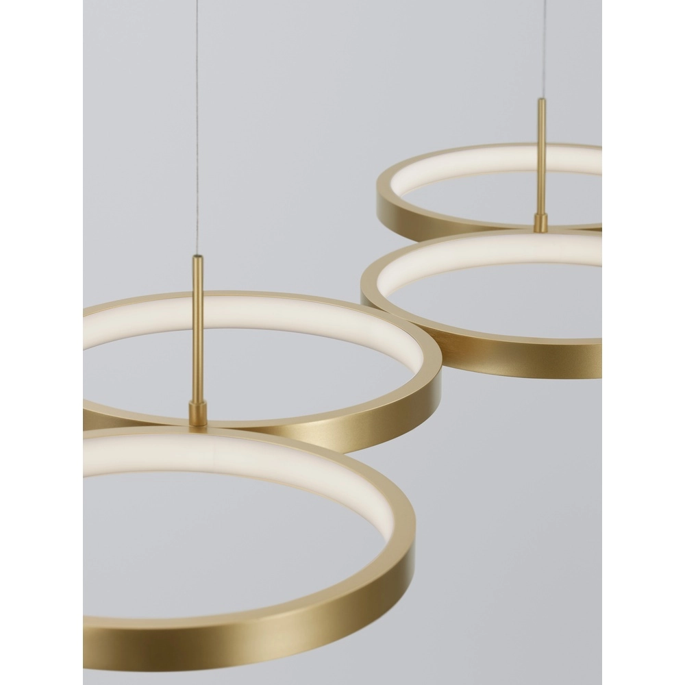 Modern pendant lamp Magnus gold 84cm Lyora 5212017433190