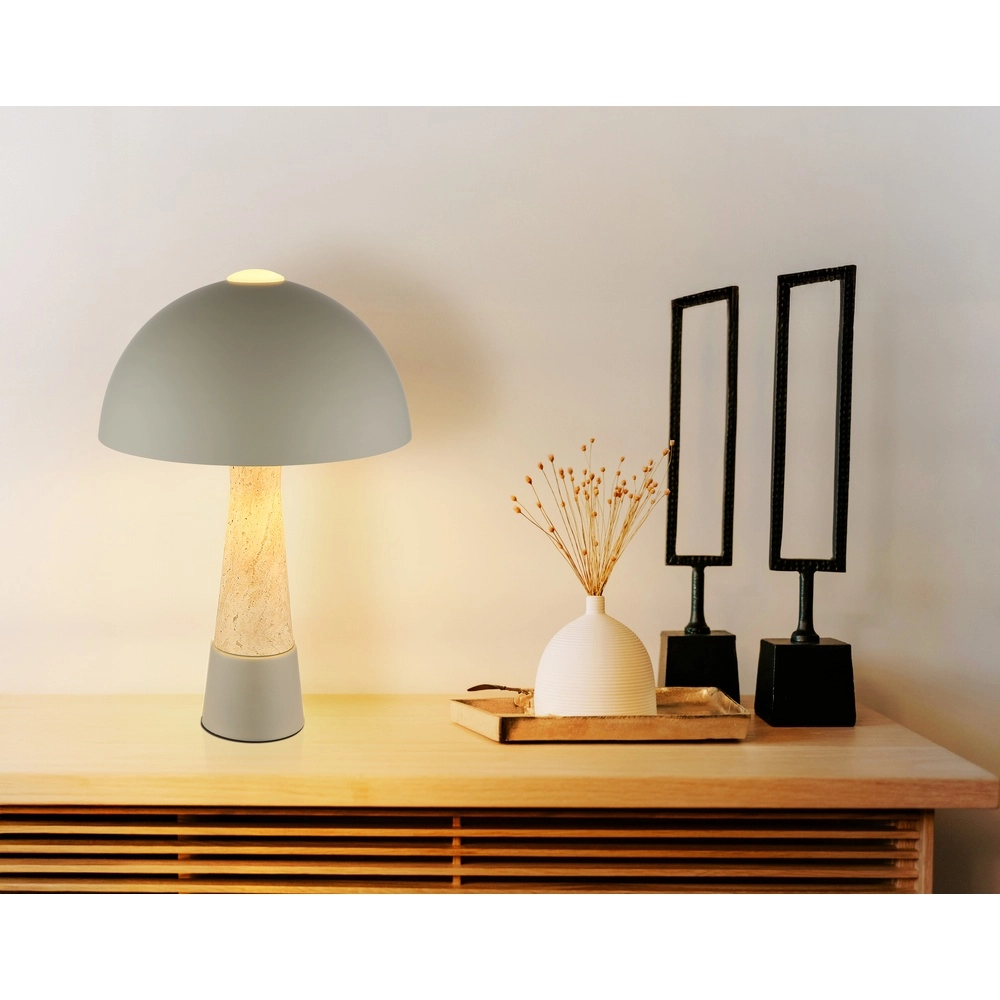 Unique table lamp Paulin grey Globo 9007371572694