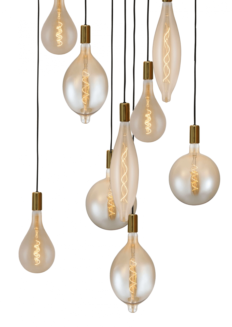 Gold hanging lamp Aton Masterlight 8718121188386