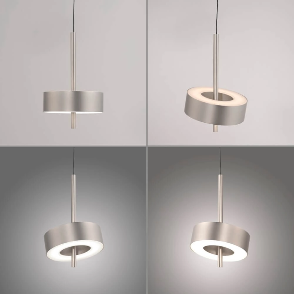 Pendant lamp Q-Rotate Aluminum Modern Paul Neuhaus 4012248383148