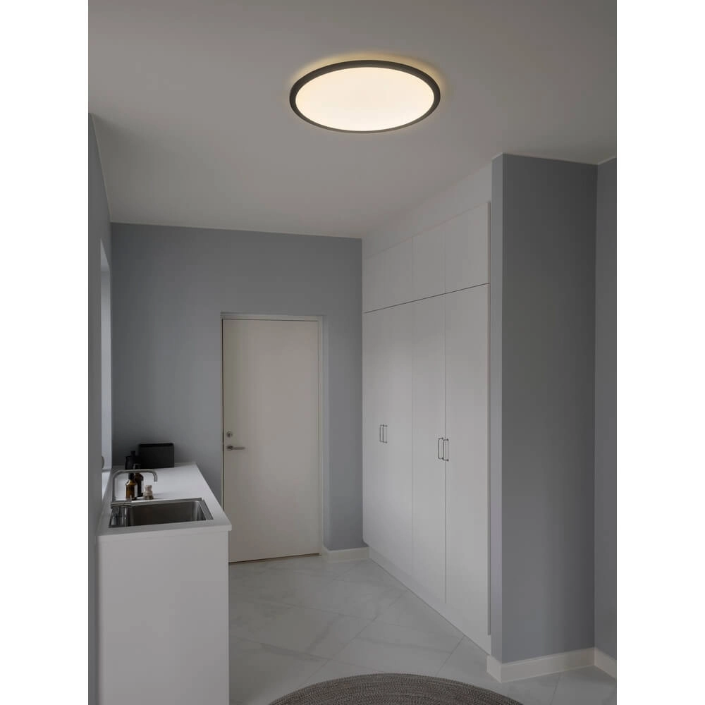 Ceiling light Oja black Ø 60cm - 2700K - 28W Nordlux 5704924002243