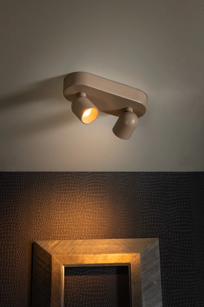 2-light surface-mounted spotlight Dennis LED - Sand ETH 8720195311867