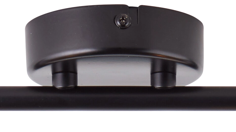 Spots Santy 2-light black with wood Brilliant 4004353391040