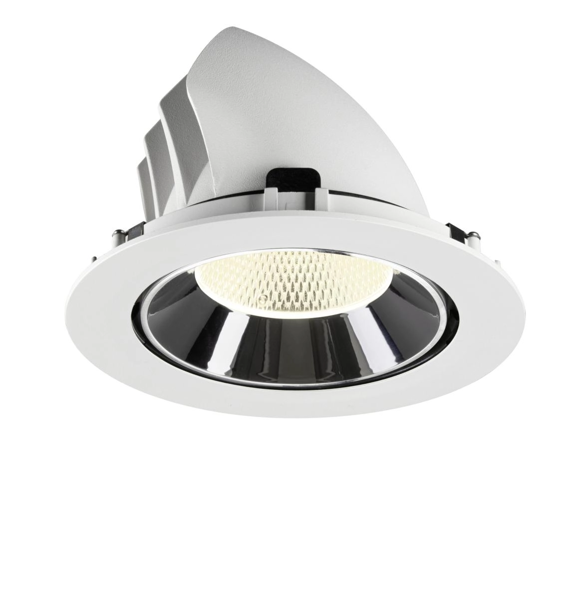Recessed spotlight Numinos Gimble XL white/chrome 4000K - 20deg SLV 4024163308434