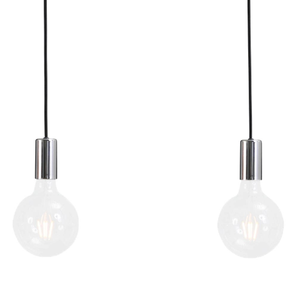 Pendant lamp Concepto 3-light black with gray Masterlight 8718121142401