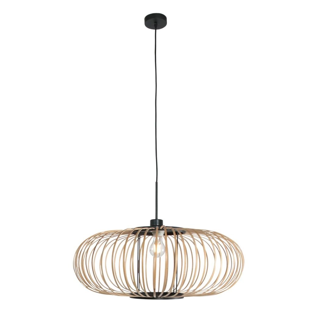 Pendant lamp Silva with bamboo shade Ø60cm Steinhauer 8712746182743