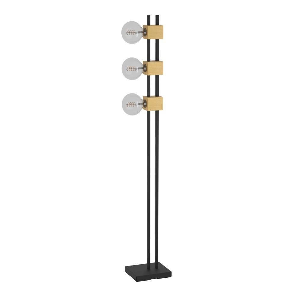 Sleek floor lamp Levantara 3-light