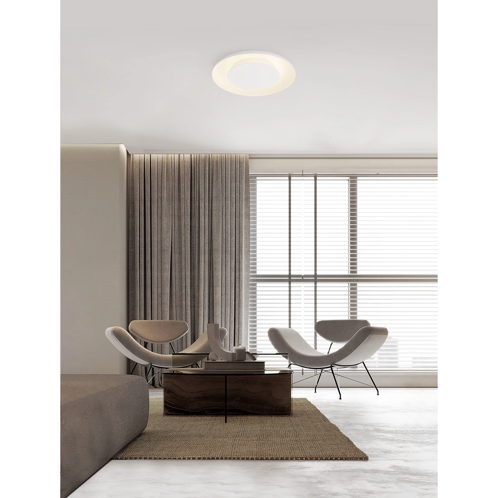 Design ceiling lamp Epos Ø 60cm white Lyora 5212017463180