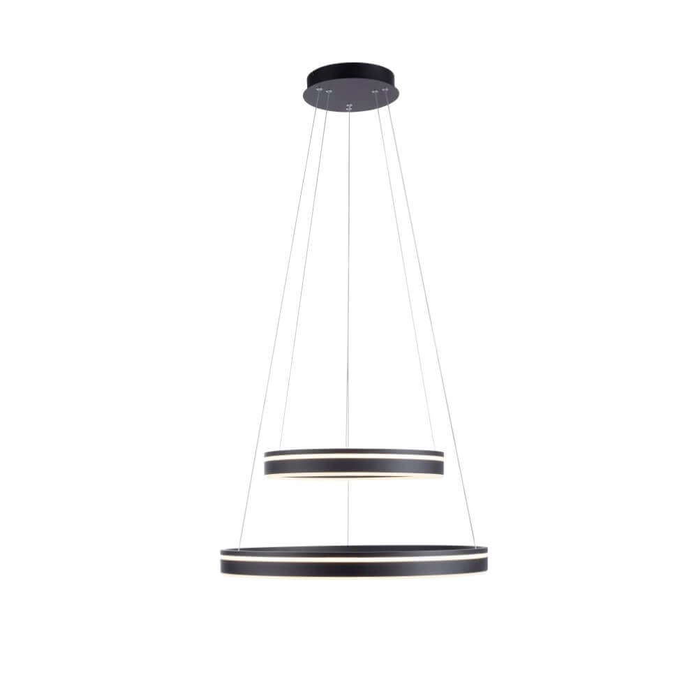 Pendant lamp Q-Vito Ø 59cm anthracite Paul Neuhaus 4012248367445
