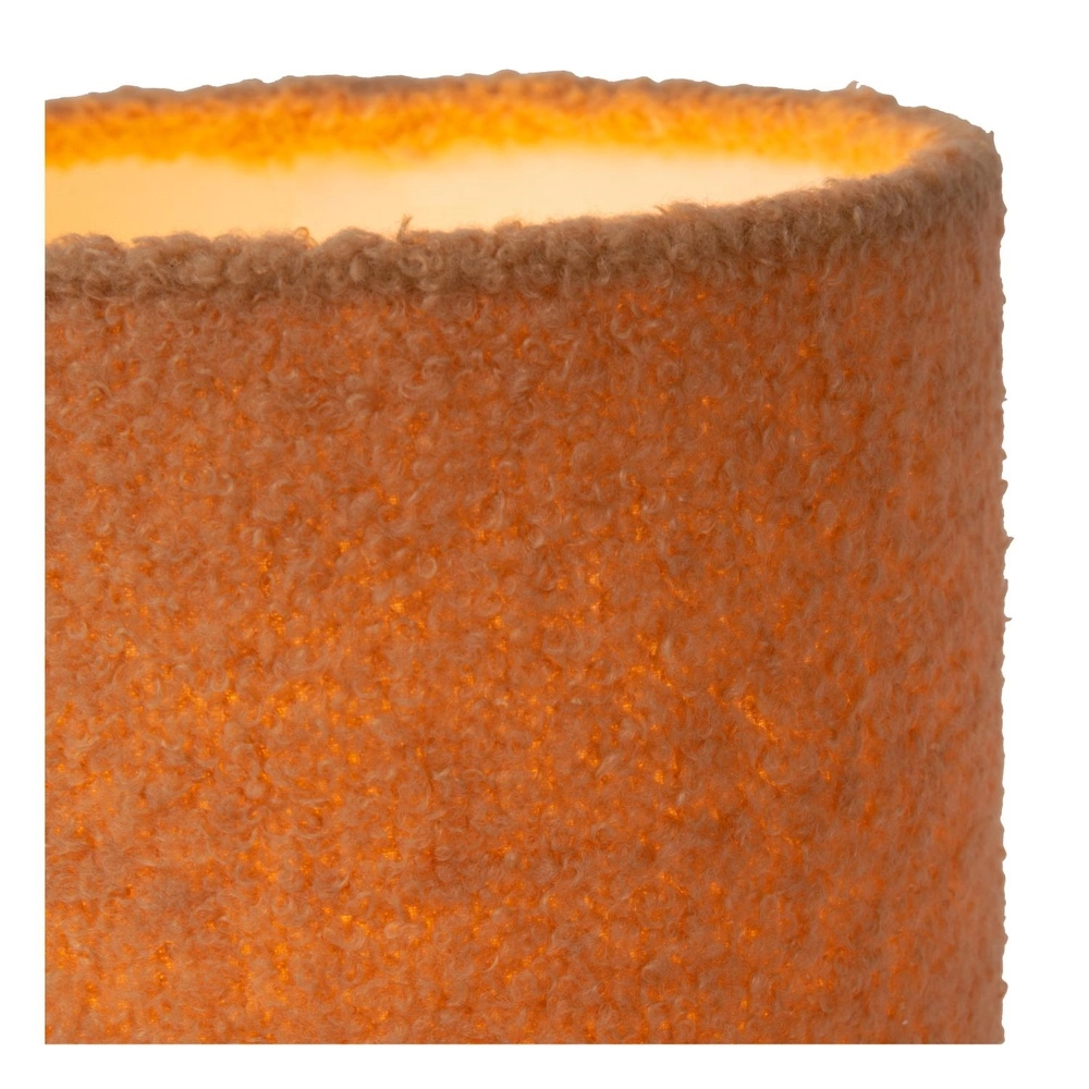 Table lamp Woolly Ochre yellow Lucide 5411212105899