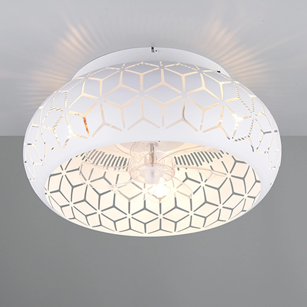 White ceiling fan Bidar excl 3x E27