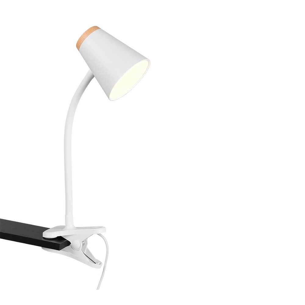 Clamp light Pongo white