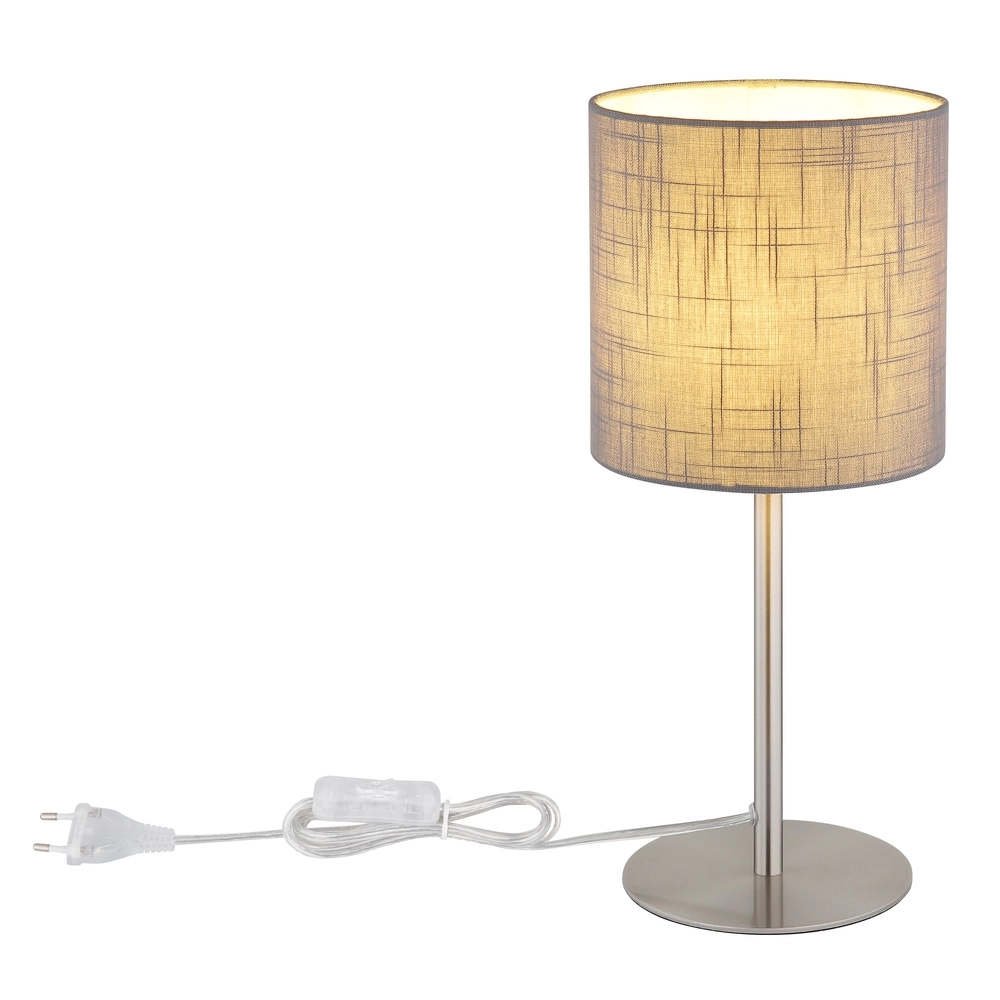 Table lamp Benson nickel Globo 9007371569403