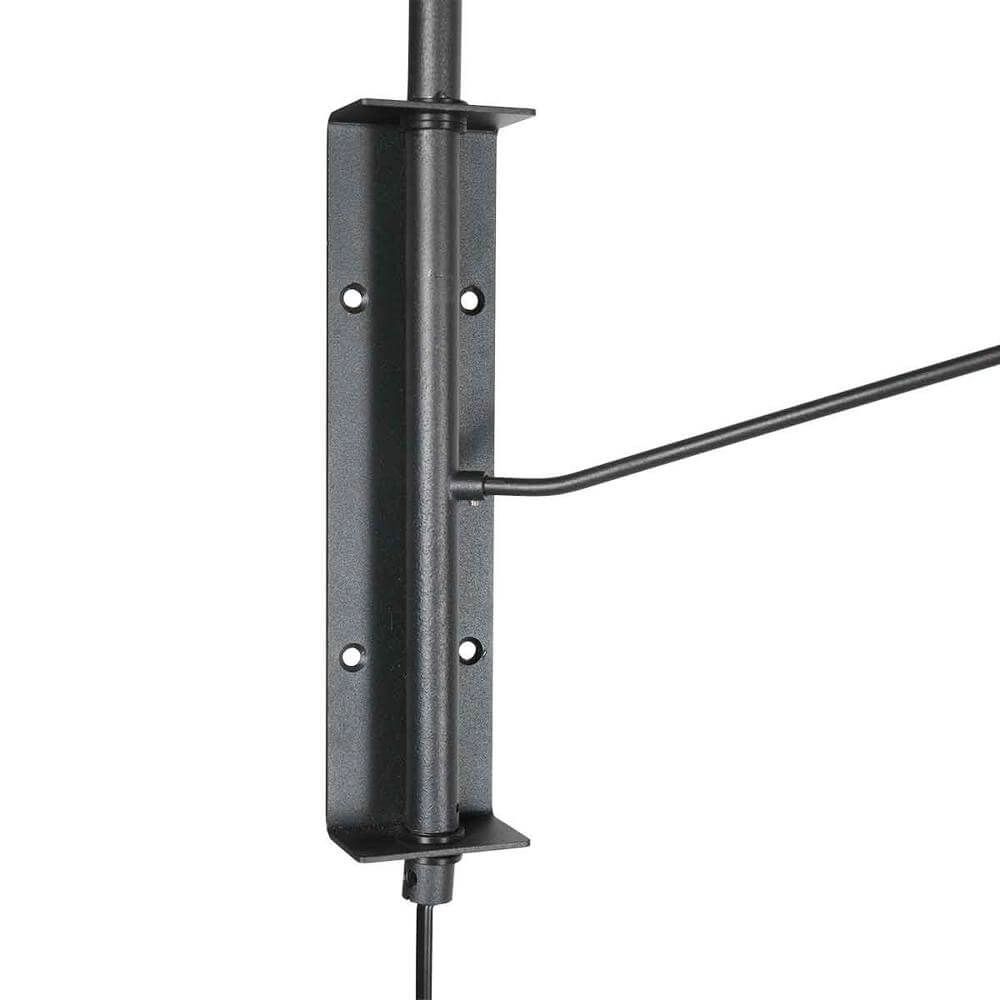 Wall lamp Pintino black with bronze Steinhauer 8712746176506