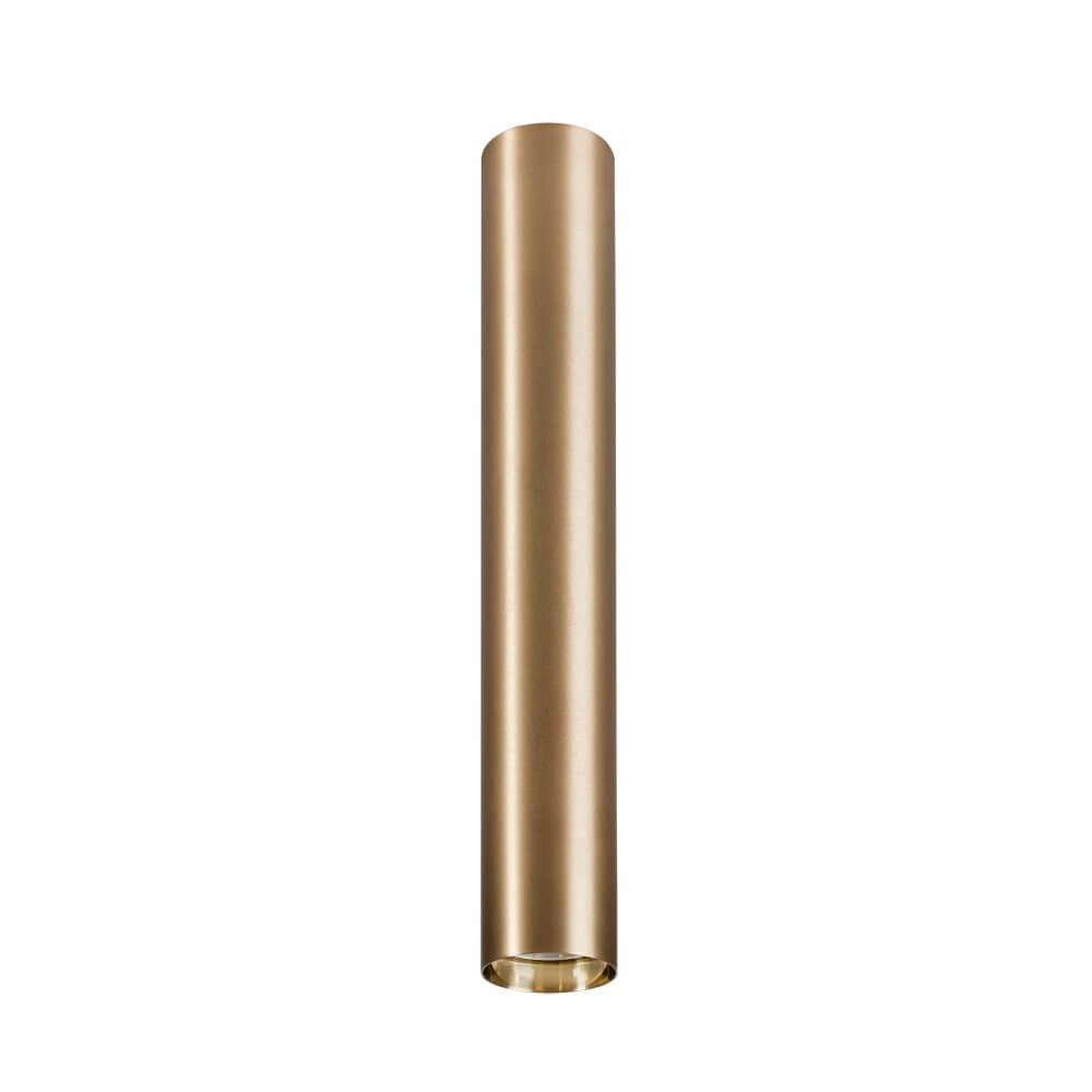 Long surface-mounted spotlight Eye gold