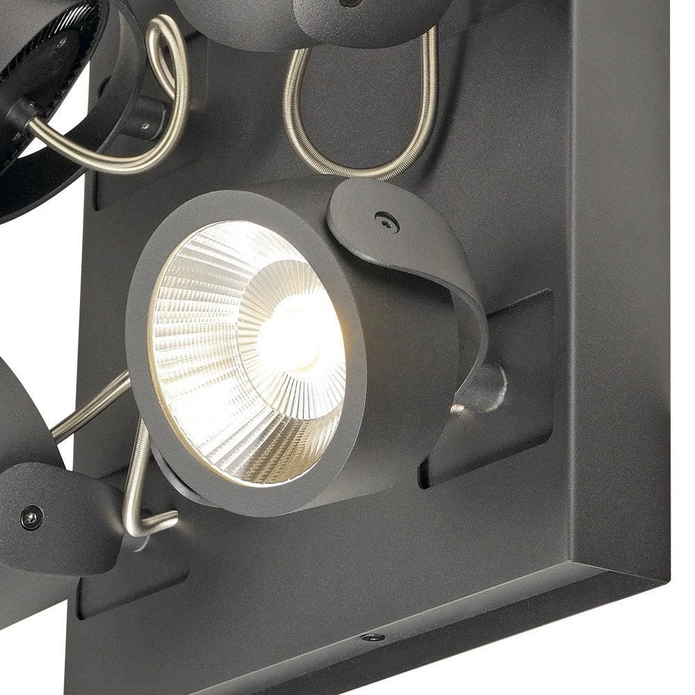 Directional spotlights Kalu Led 4-lights - 4x60W anthracite SLV 4024163177528