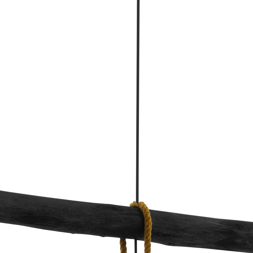 Dining table hanging lamp Roding with rope Eglo 9002759436186