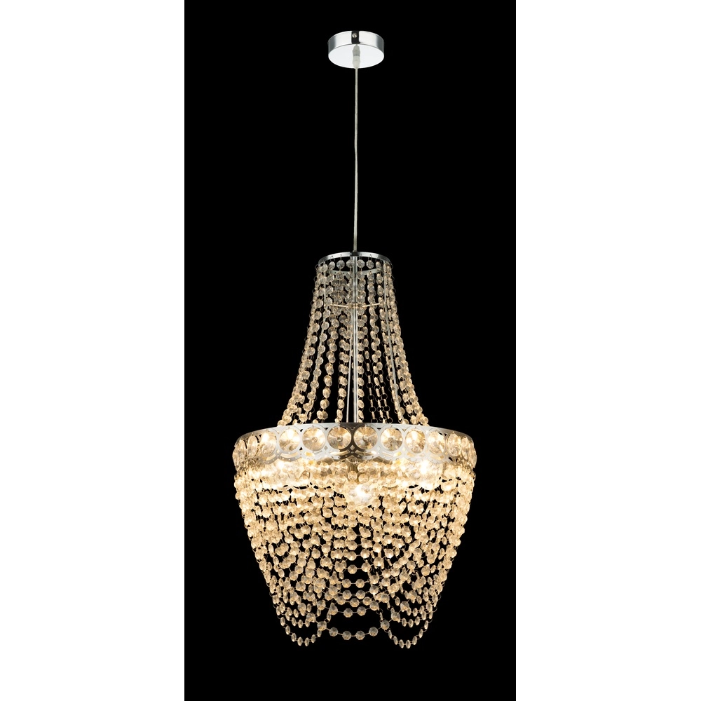 Chandelier Stromboli chrome Globo 9007371342440