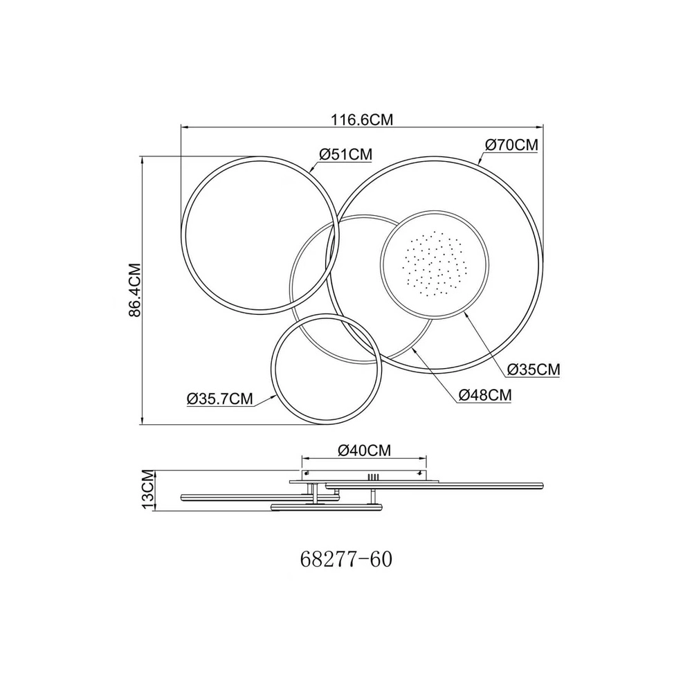 Silver Grey Ceiling Lamp Johnson Modern Globo 9007371580552