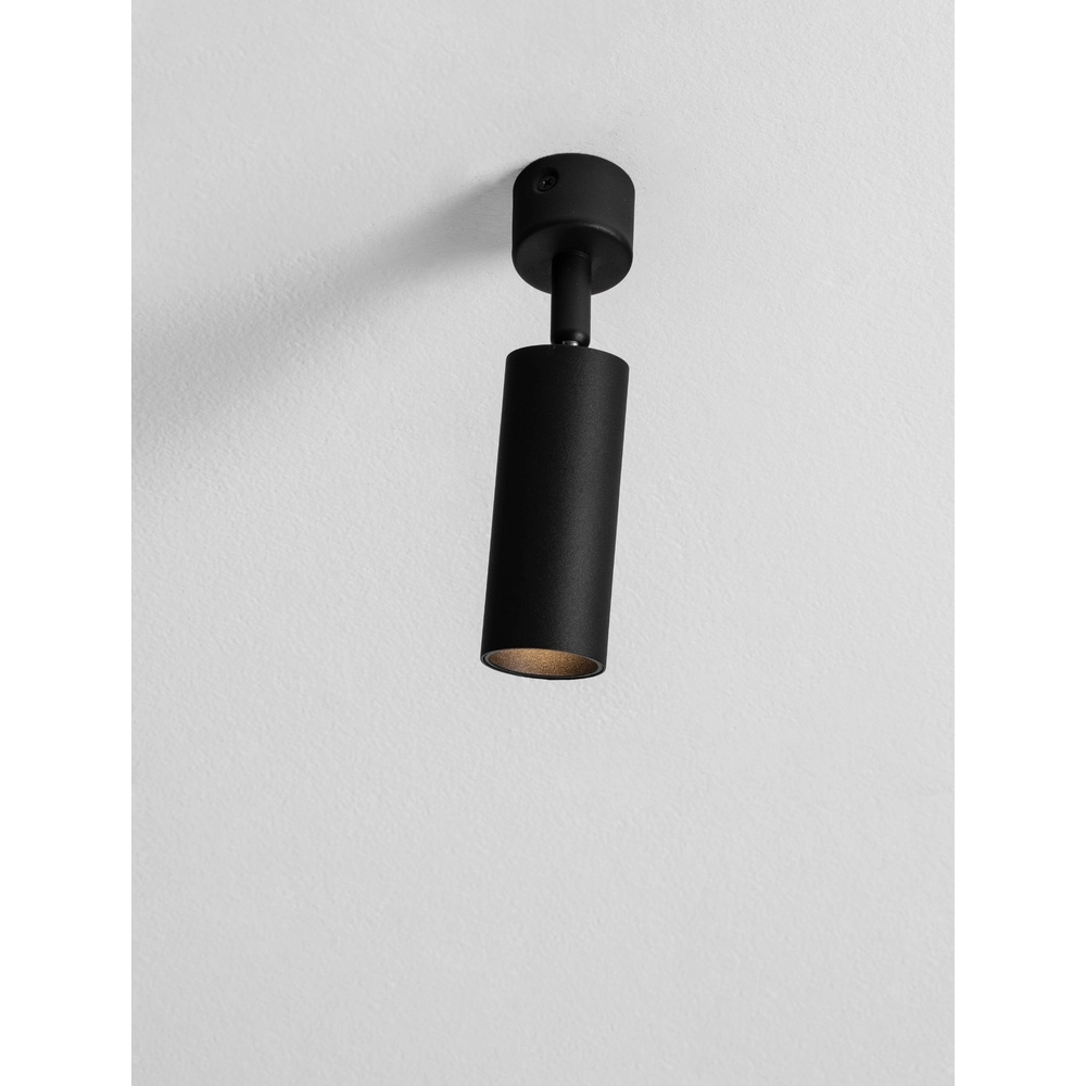 Ceiling spotlight Mor Orientable black Lyora 5212017475671