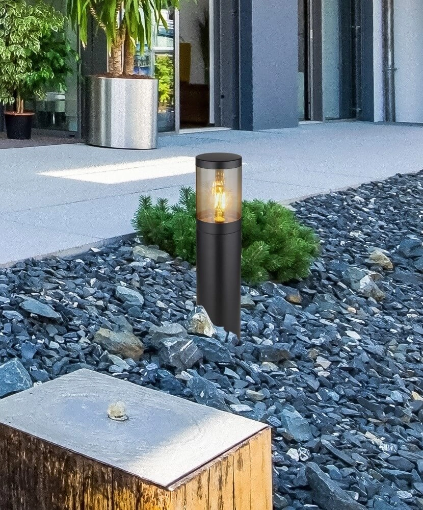 Black patio lamp Xeloo 50 cm Globo 9007371443758