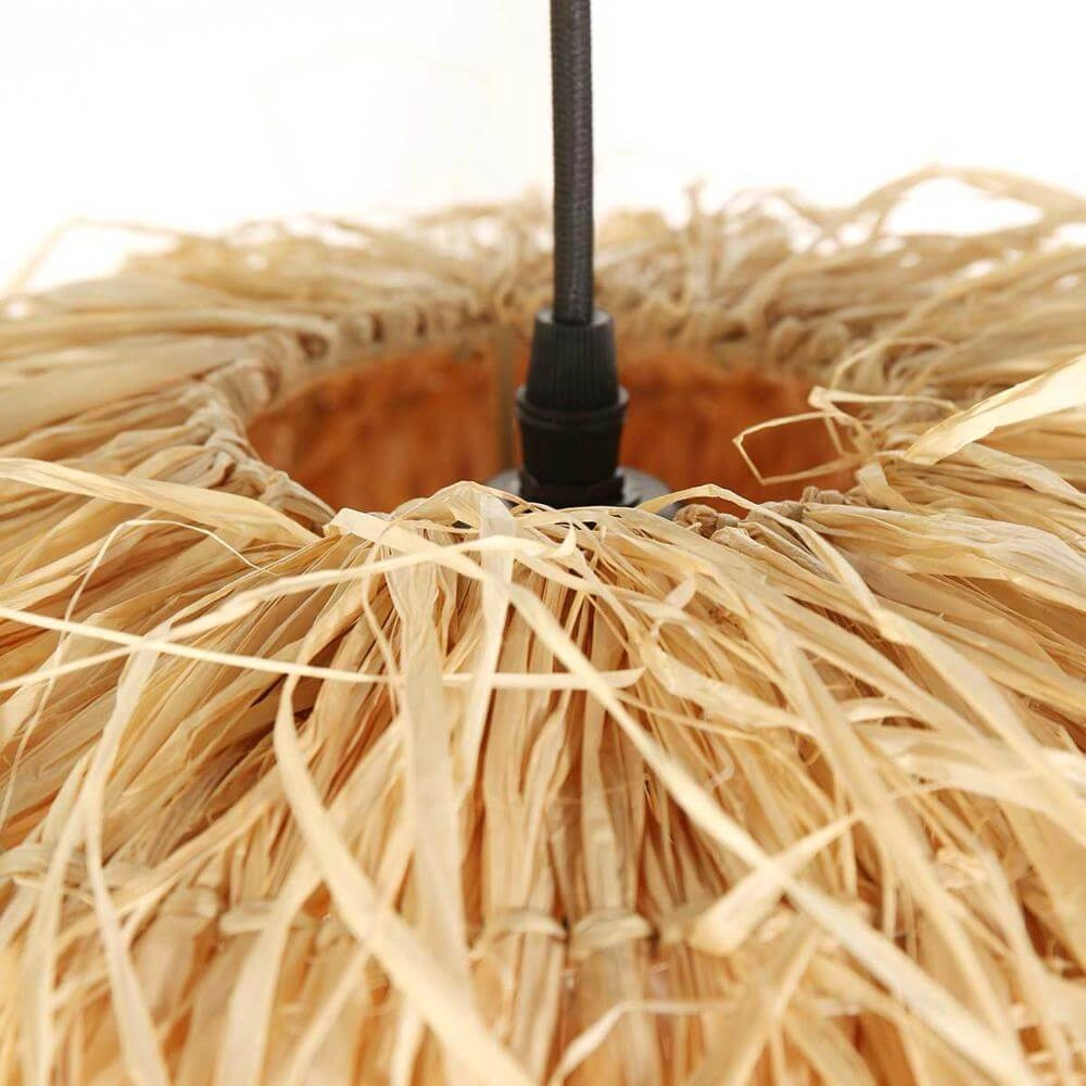 Pendant lamp Grass straw-coloured Steinhauer 8712746173482