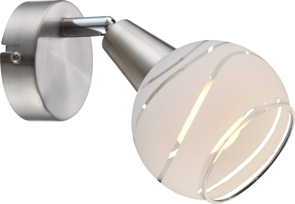 Wall lamp Elliott nickel