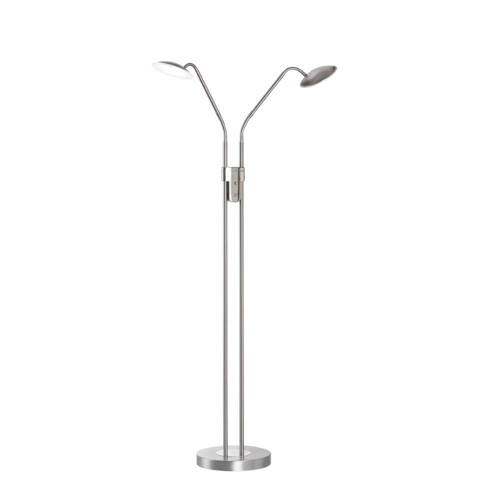 2-light reading lamp Tallri nickel dimmable