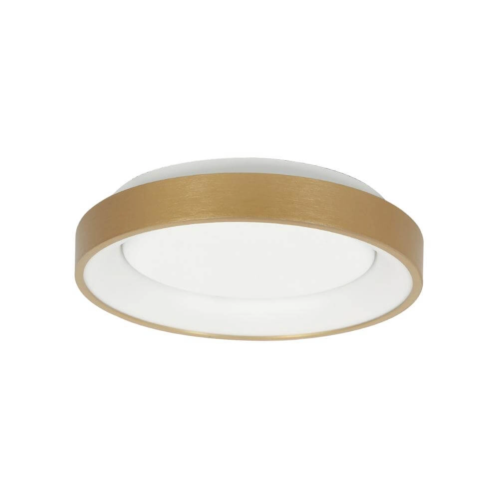 Ceiling lamp Ringlede design gold Ø 28cm Steinhauer 8712746171921