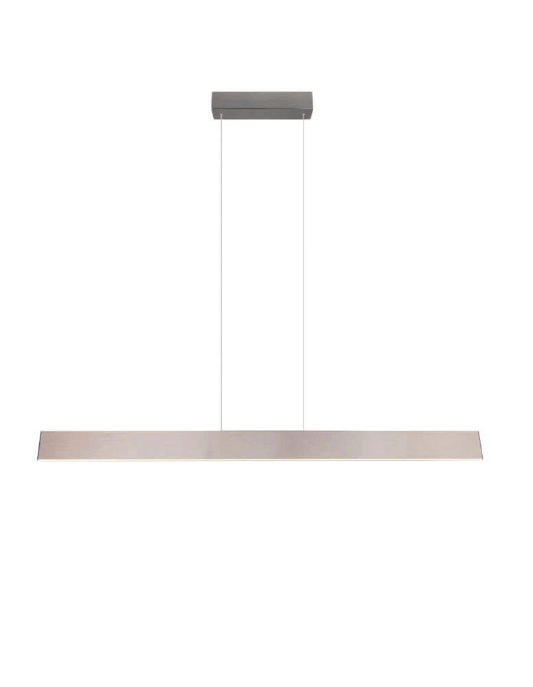 Led Office Pendant Light Galway 150cm - Stainless Steel Trio 4017807616675