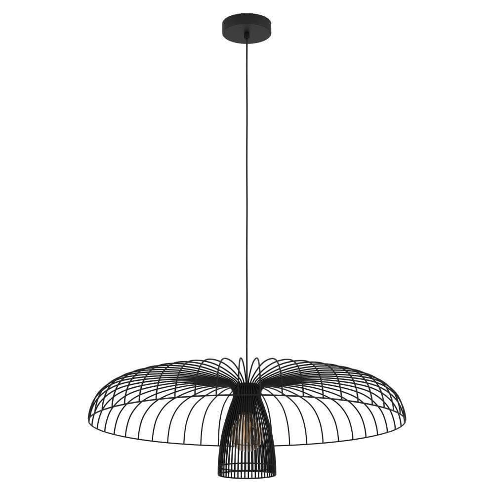 XL wire hanging lamp Champerico Ø 77cm